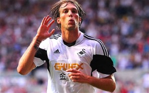 Michu picked up where he left off with the opening goal