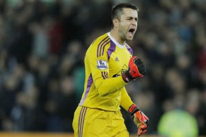 Fabianski missed out on the Golden Glove by one clean sheet